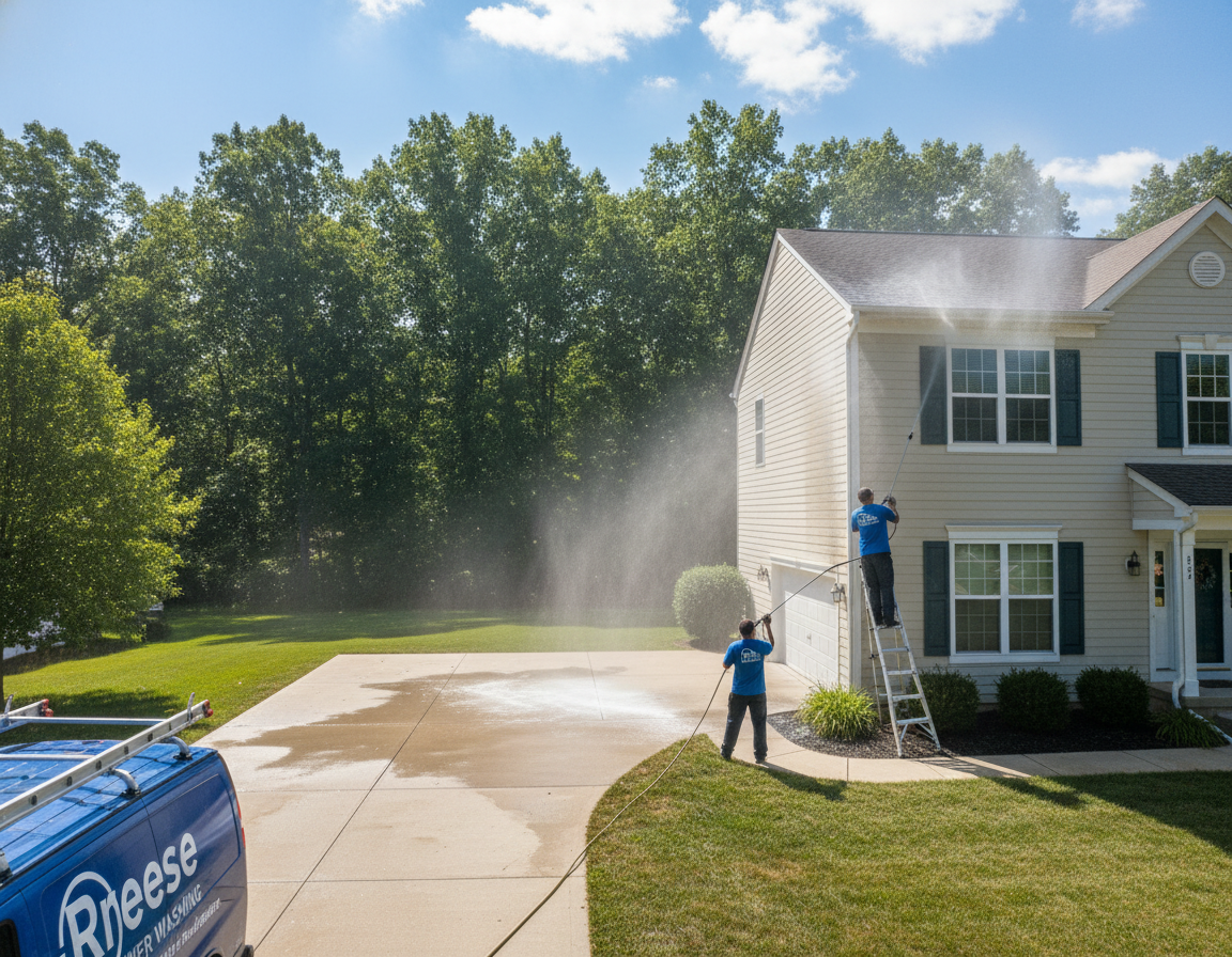 French Door Window Polishing Westerville