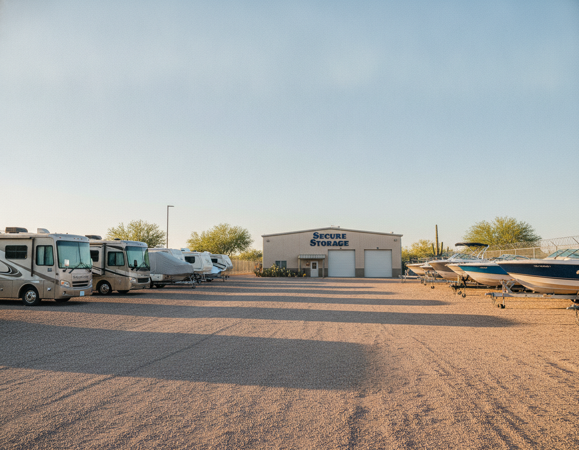 Drive Up RV Storage Glendale Az